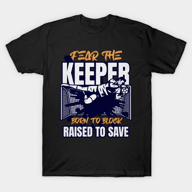 Soccer Goalkeeper T-Shirt by Norse Magic